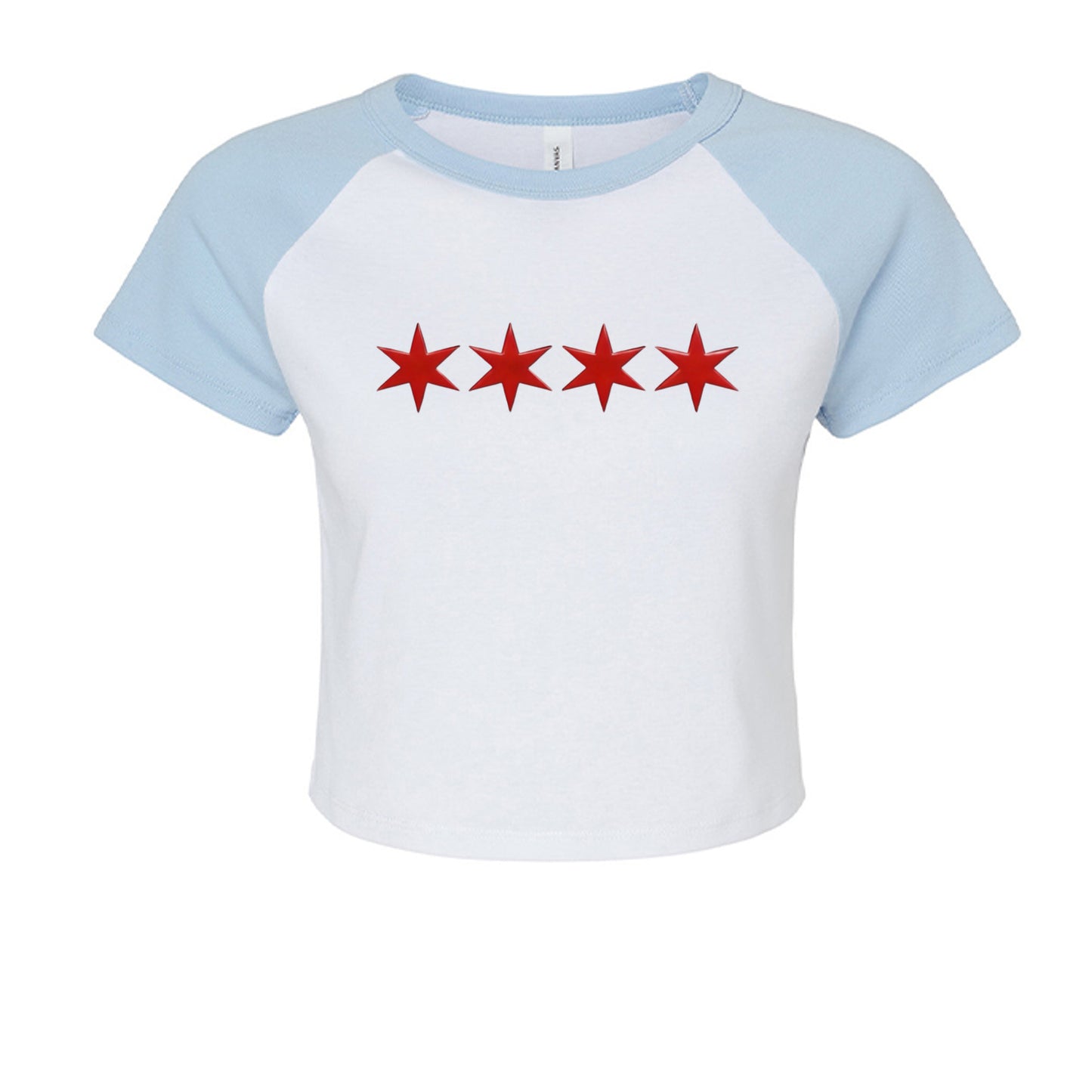 WHITE/ BABY BLUE - 1201 - FRONT