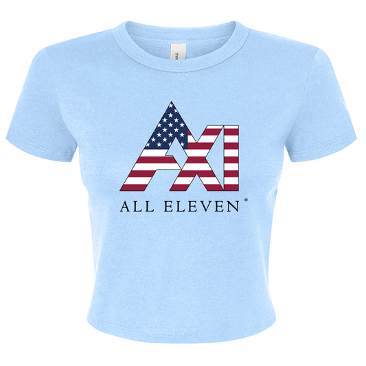 USA WOMEN'S BABY TEE 2.0